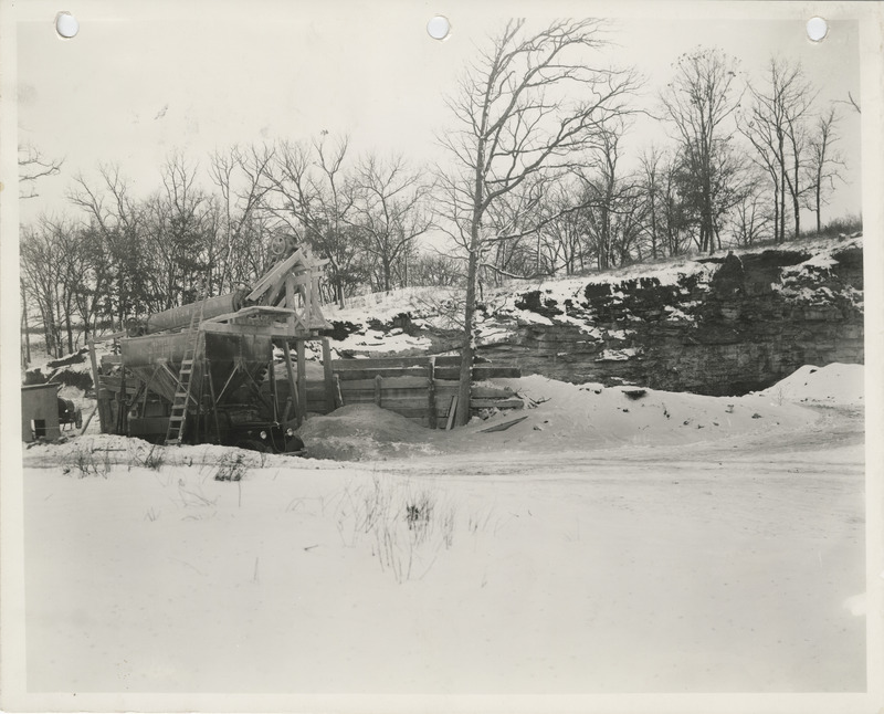 Photograph of South Quarry in Keokuk County
