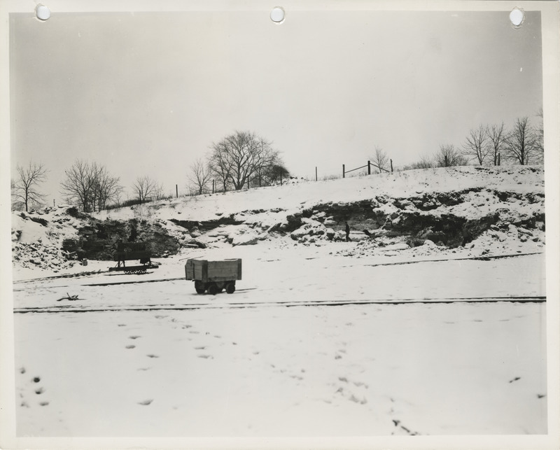 Photograph of a quarry in Louisa County