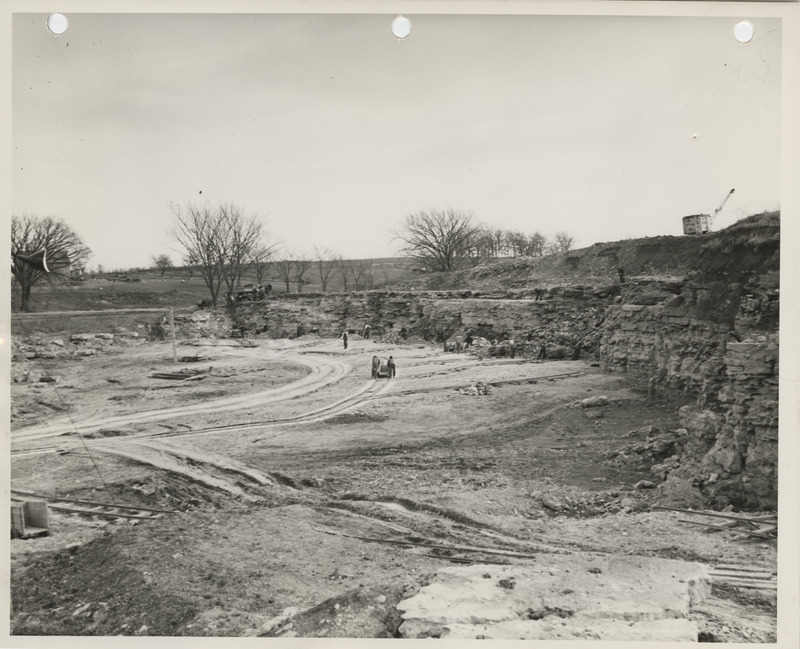Photograph of a quarry in Decatur County