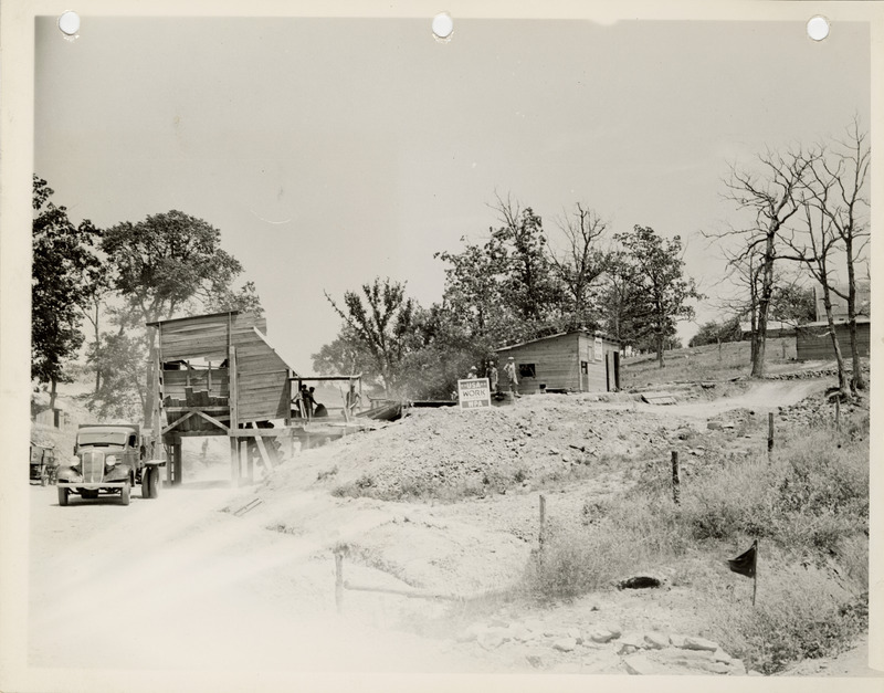 Photograph of a quarry in Marion County