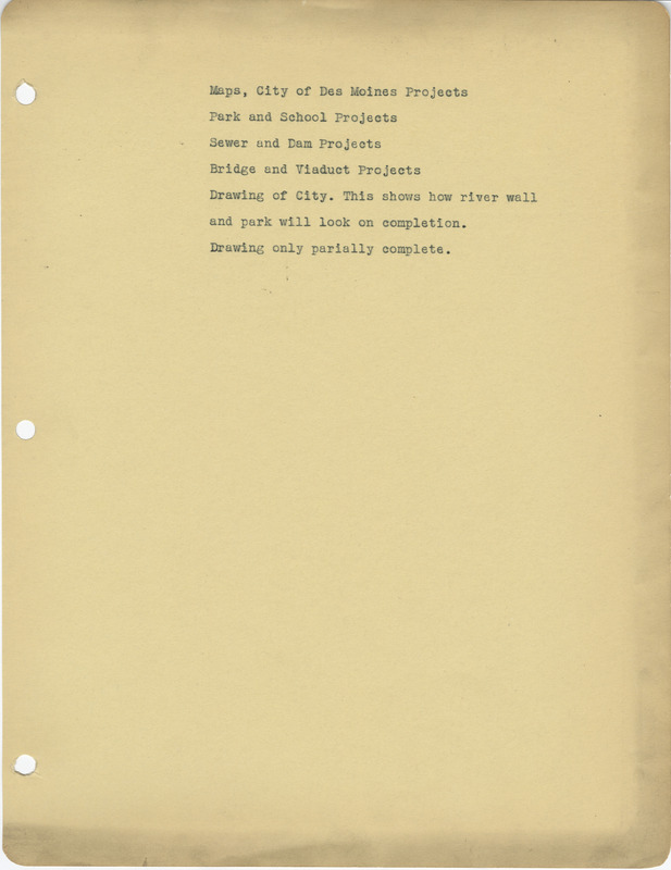 List of maps of projects in Des Moines