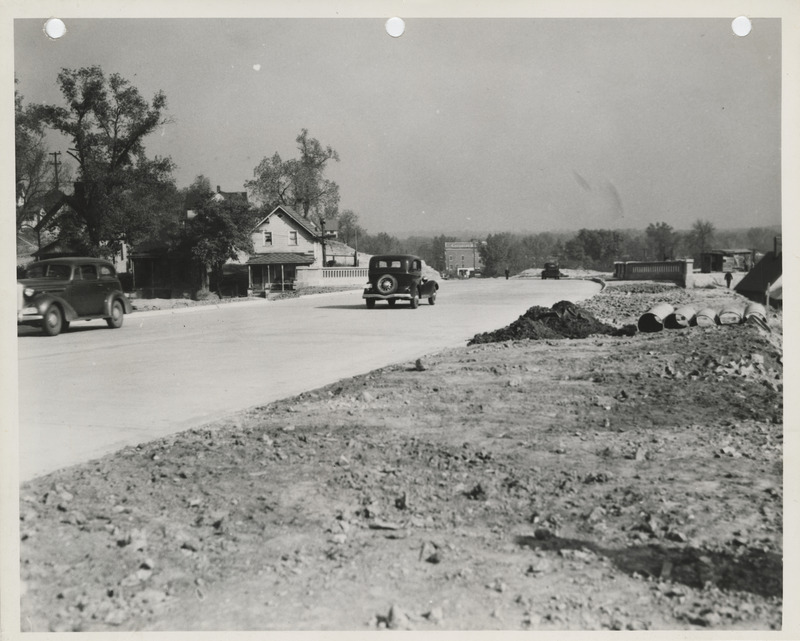 Photograph of the Ridge St. viaduct in Des Moines