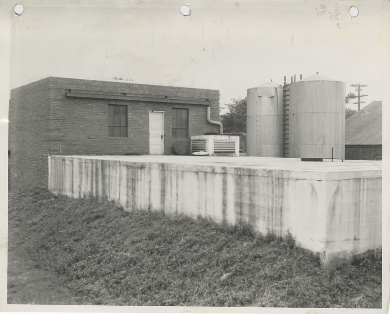 Photograph of the water treatment plant in Seymour