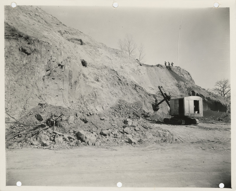 Photograph of city park excavating in Hamburg