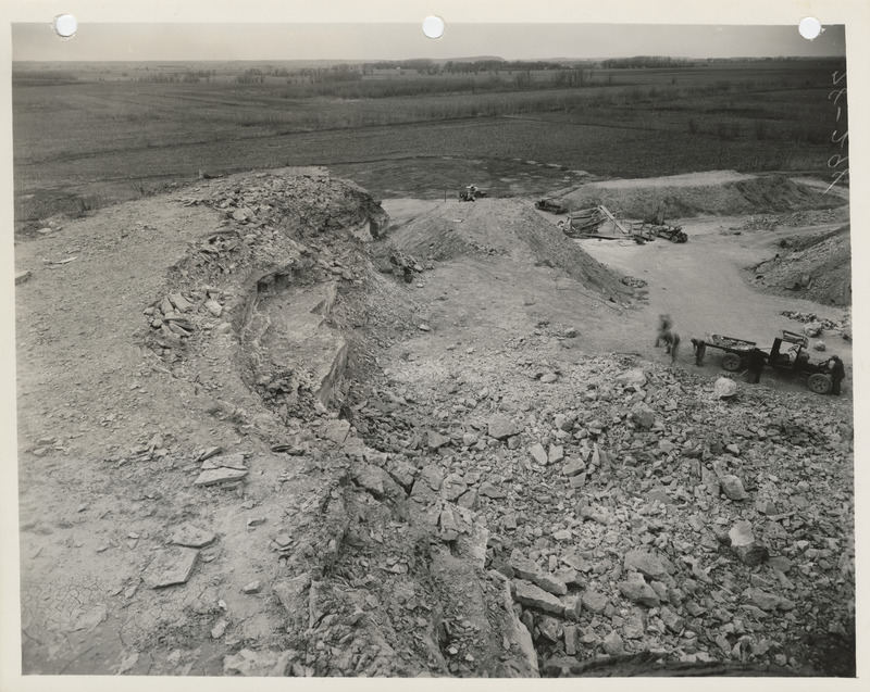 Photograph of quarry in Thurman