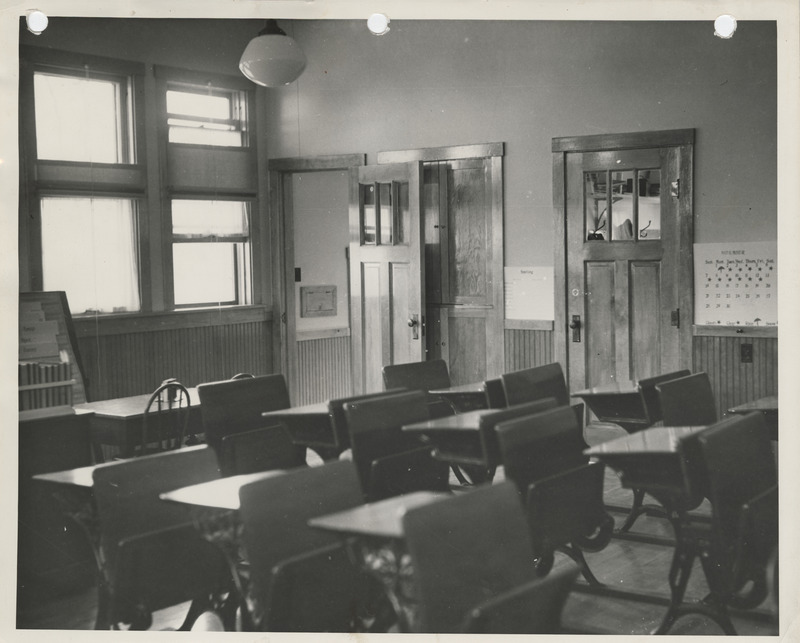 Photograph of the interior view of the Mount Pleasant School District School