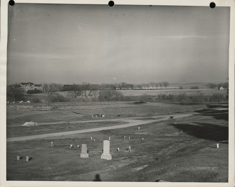 Photograph of the Glenwood Cemetery in Clarinda