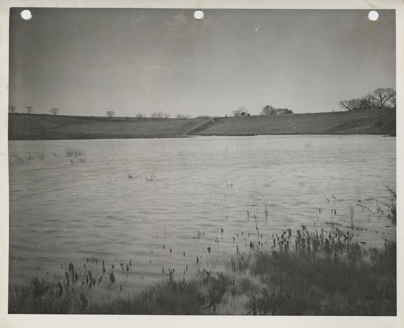 Photograph of reservoir at Bedford State park in Taylor County