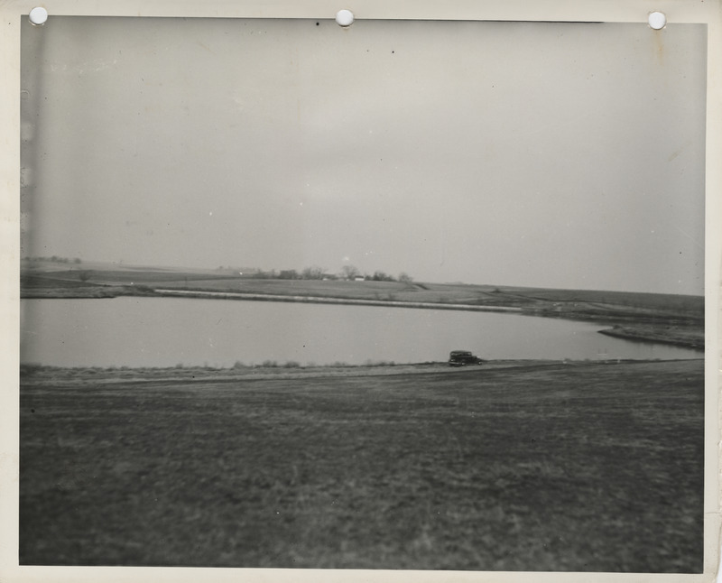 Photograph of the Lenox reservoir in Taylor County