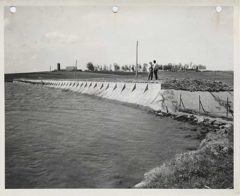 Photograph of the Lenox reservoir in Taylor County