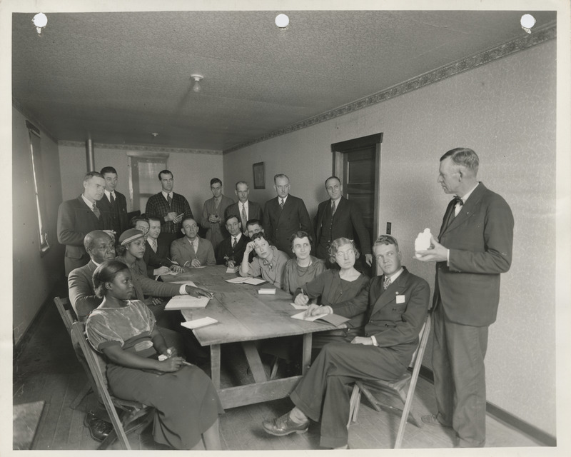 Photograph of vocational instructors in Council Bluffs