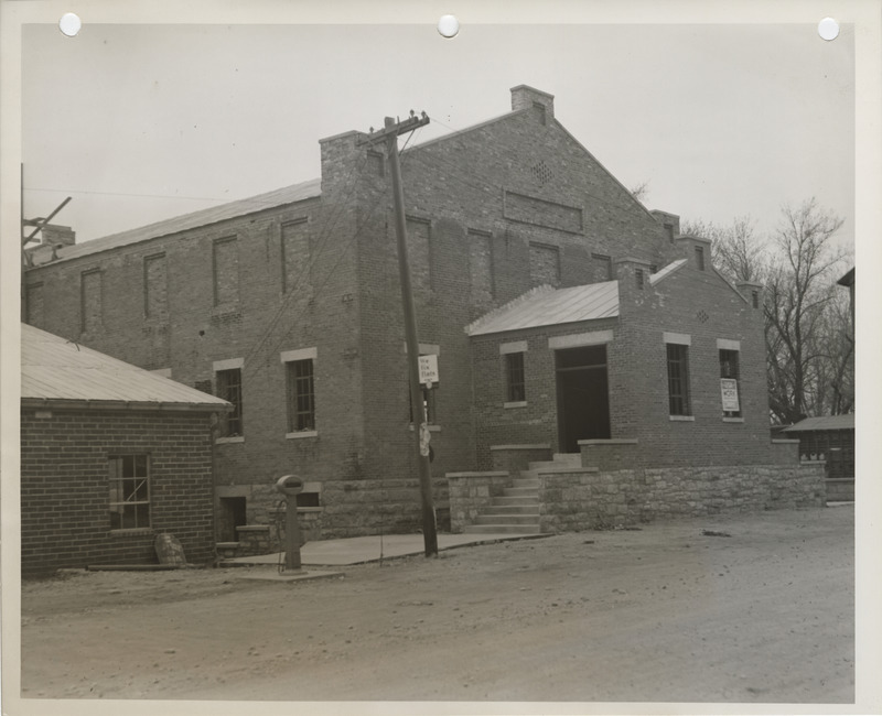 Photograph of the community building in Bonaparte
