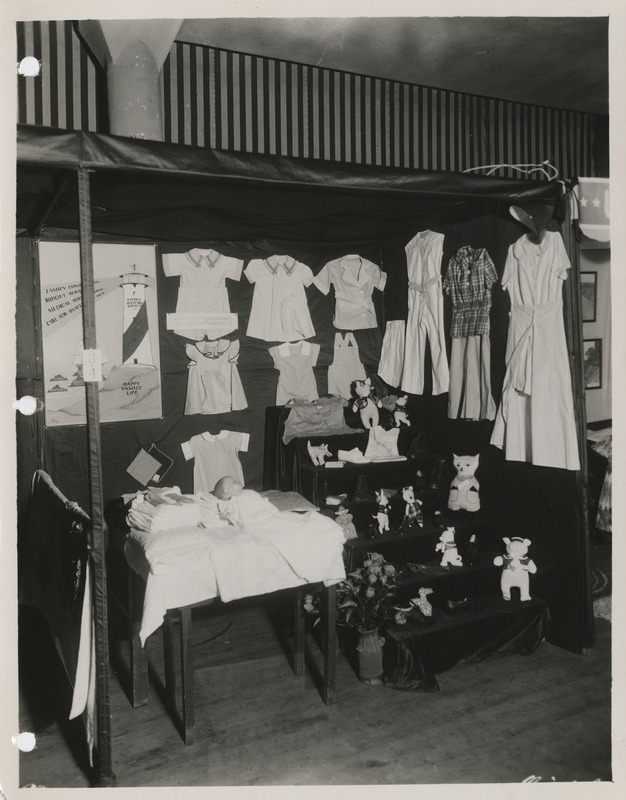 Photograph of WPA exhibit at the Sioux City Auditorium