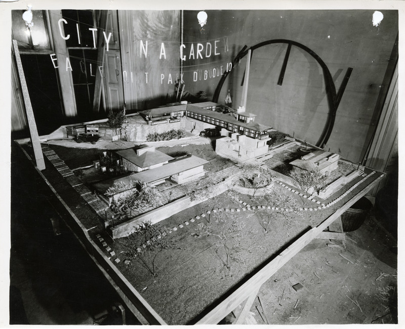 Photograph of WPA exhibit at the Dairy Cattle Congress