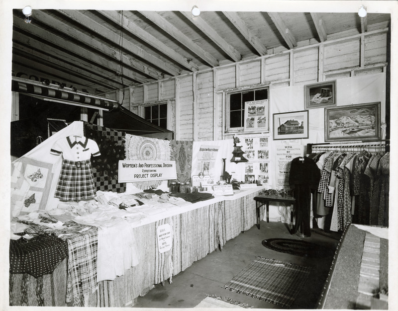 Photograph of WPA exhibit at the Dairy Cattle Congress