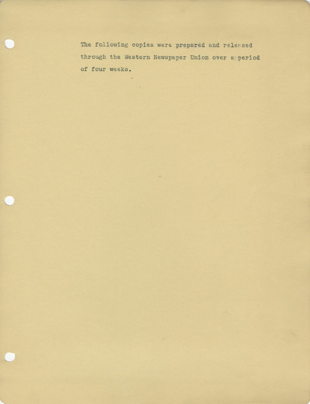 Description of press releases