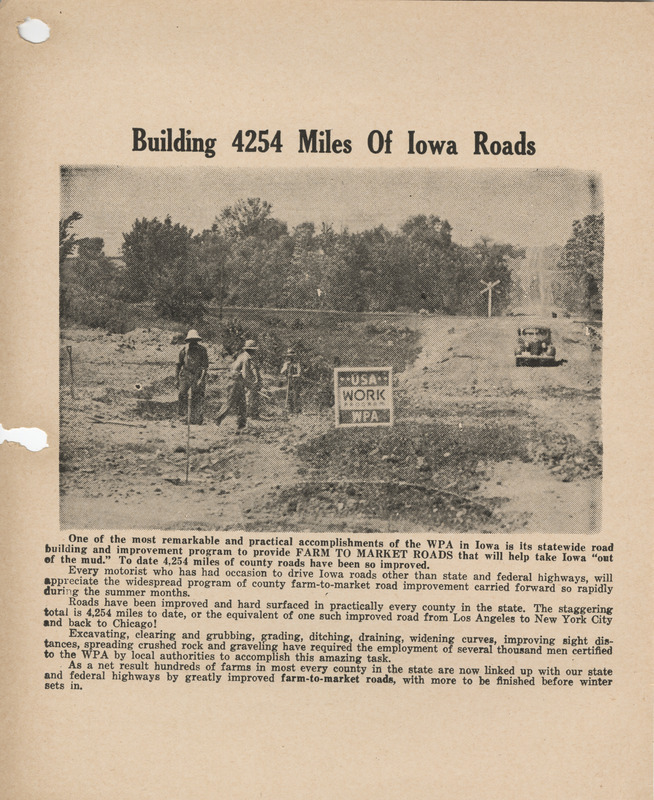 Building 4254 miles of Iowa roads