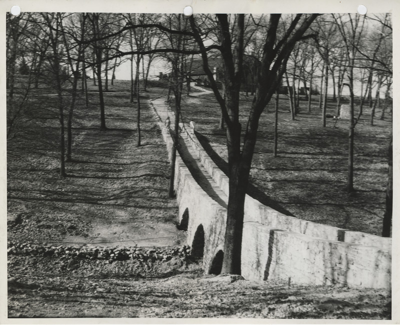 Photograph of a trail at Eagle Point Park in Clinton