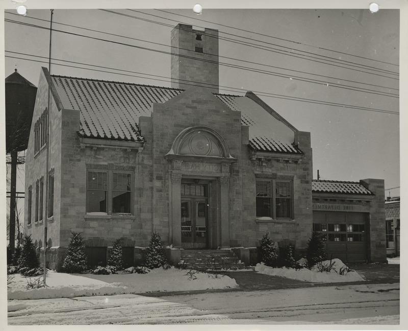 Photograph of the city hall in Mount Pleasant
