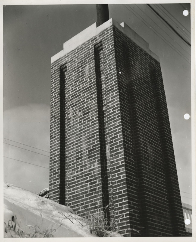 Photograph of a sewer air vent in Dickinson County
