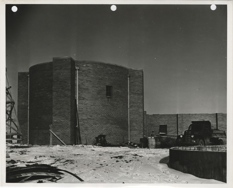 Photograph of a disposal plant in Dickinson County