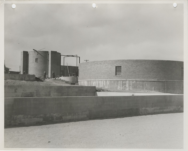 Photograph of a disposal plant in Dickinson County