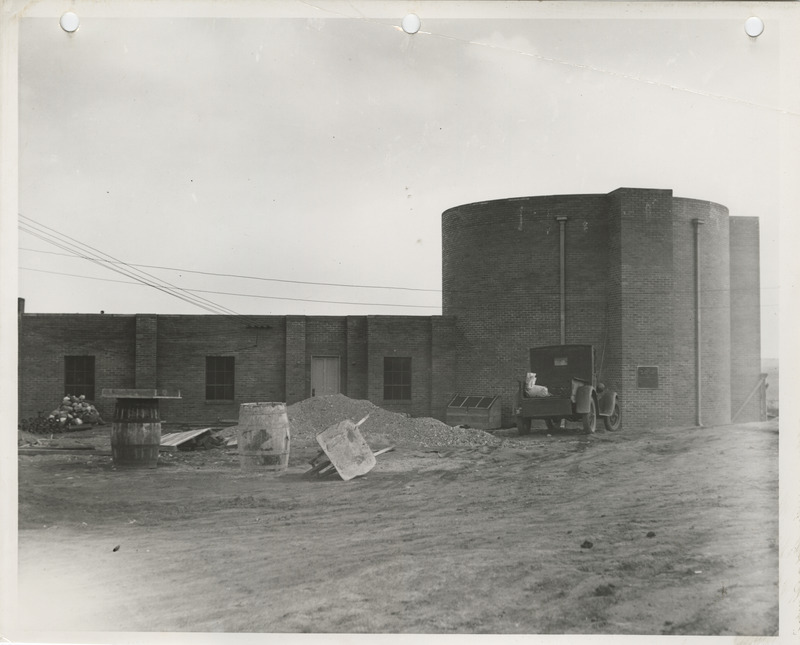 Photograph of a disposal plant in Dickinson County