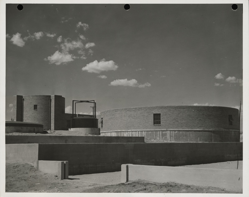 Photograph of a disposal plant in Dickinson County
