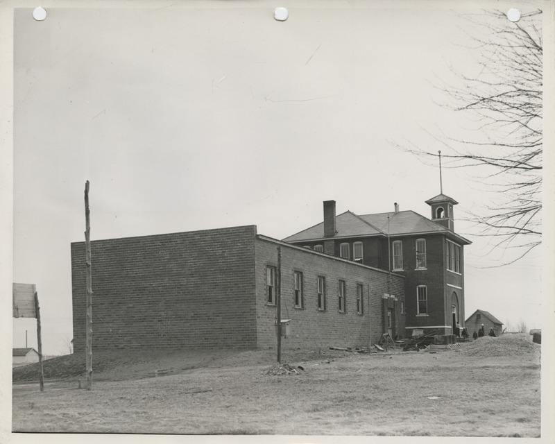 Photograph of a school gymnasium in Plano