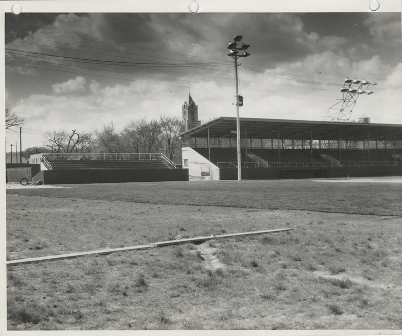 Photograph of the Clinton municipal stadium