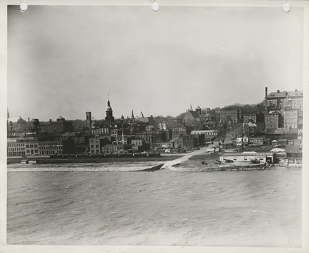 Photograph of a ramp at the Burlington riverfront