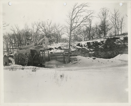 Photograph of South Quarry in Keokuk County