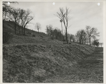 Photograph of the riverfront improvement project in Keokuk