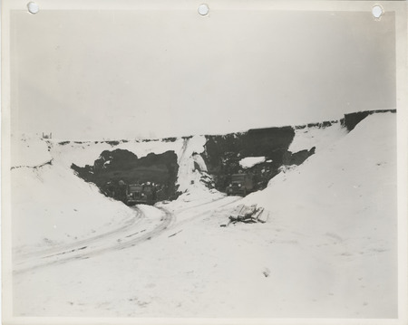 Photograph of a gravel pit in Louisa County
