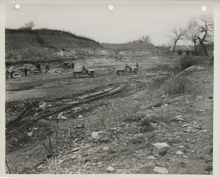 Photograph of people working at a quarry in Union County