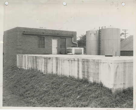 Photograph of the water treatment plant in Seymour