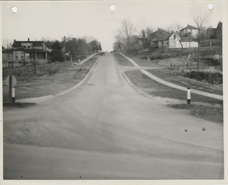Photograph of street paving in Denison