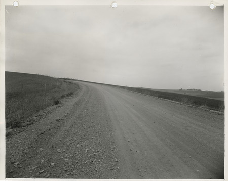 Photograph of farm-to-market road in Missouri Valley