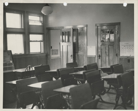 Photograph of the interior view of the Mount Pleasant School District School