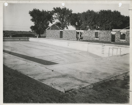 Photograph of the swimming pool in Villisca