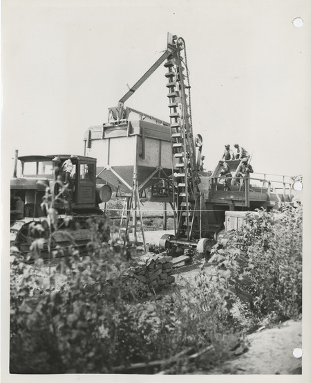 Photograph of a crusher at a quarry in Pottawattamie County