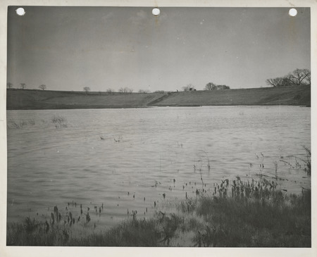 Photograph of reservoir at Bedford State park in Taylor County