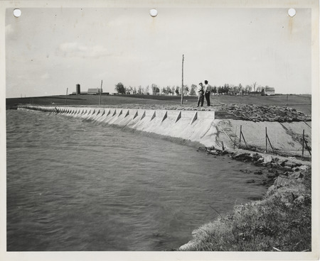 Photograph of the Lenox reservoir in Taylor County