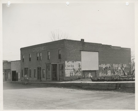 Photograph of the building site for the community building in Henderson