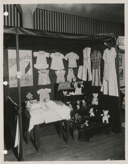 Photograph of WPA exhibit at the Sioux City Auditorium