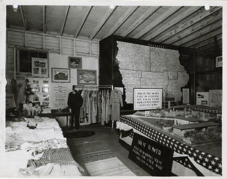 Photograph of WPA exhibit at the Dairy Cattle Congress