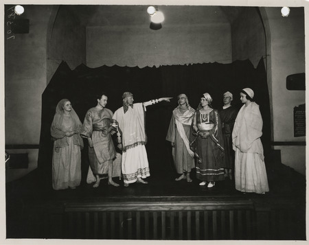 Photograph of theater actors in Council Bluffs