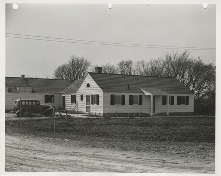 Photograph of pheasant hatcheries at Ledges State Park in Boone County