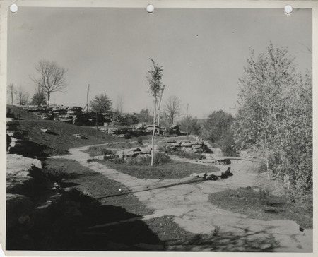 Photograph of ledge gardens at Eagle Point Park in Dubuque
