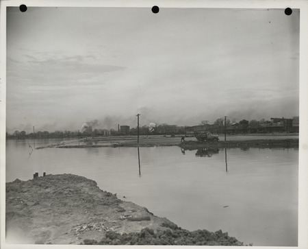 Photograph of riverfront improvement in Fort Madison